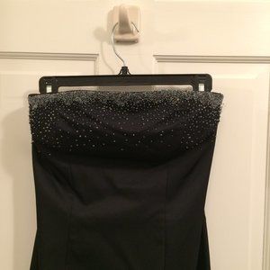 EXPRESS Strapless Gown with Beading and Boning